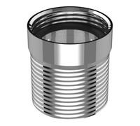 Hansgrohe hansgrohe Rallonge pour valve de vidange, 30 mm, 1 1/4", chrome Quantité:1