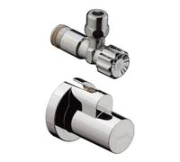 Hansgrohe hansgrohe Robinet d'angle avec cache, sortie G 3/8, nickel brossé Quantité:1