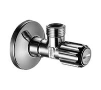 Hansgrohe hansgrohe Robinet d'arrêt d'angle avec filtre fin, sortie G 3/8, chrome Quantité:1