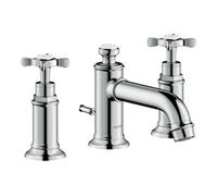 Hansgrohe hansgrohe Robinet de lavabo 3 trous 30 Axor Montreux A 143 mm, avec croix, tirette, sans bec Quantité:1
