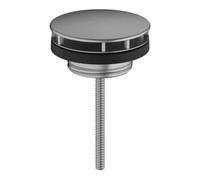 Hansgrohe hansgrohe Robinet de lavabo sans fermeture, pour WT, chrome brossé bleu Quantité:1