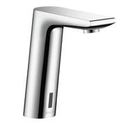 Hansgrohe hansgrohe Robinet électronique de lavabo Metris S, raccordement secteur, préréglé, chrome Quantité:1