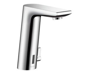 Hansgrohe hansgrohe Robinet électronique Metris S pour lavabo, raccord secteur, réglable, chrome Quantité:1