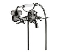 Hansgrohe hansgrohe Robinet évier à deux poignées Axor Montreux AP, bec 224 mm, avec leviers, bleu poli Quantité:1