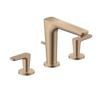 Hansgrohe hansgrohe Robinet lavabo 3 trous 125 Axor Citterio C avec tirette Cubic cut PRG Quantité:1