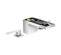 Hansgrohe hansgrohe Robinet lavabo 3 trous 70 Axor MyEdition A 151 mm, avec vidage poussoir, sans plaque, chrome Quantité:1