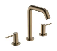 Hansgrohe Mélangeur lavabo Tecturis S 3 trous 150 saillie 139 mm Bronze brossé