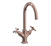 Hansgrohe hansgrohe Robinet lavabo à deux poignées 210 Axor Montreux A 175 mm, avec vidage, avec tirette, chromé brillant Quantité:1