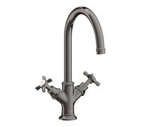 Hansgrohe hansgrohe Robinet lavabo deux poignées 210 Axor Montreux A 175 mm, c/c, avec vidage, bleu brillant Quantité:1