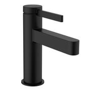 Hansgrohe hansgrohe Robinet sur pied 100 Finoris avec levier, sans garniture de vidange, pour eau froide, noir mat Quantité:1