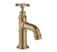 Hansgrohe hansgrohe Robinet sur pied 50 Axor Montreux A 104 mm, chrome mat, sans garniture d'évacuation, bronze brossé Quantité:1