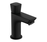 hansgrohe Logis robinet sur pied, pour eau froide, ComfortZone80, sans garniture découlement, saillie 84mm, 71120670, Couleur: noir mat