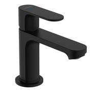 hansgrohe Rebris S pilier robinet 72503670 sans garniture de vidange , avec poignée à levier, noir mat