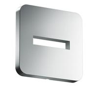 Hansgrohe hansgrohe Rosace 130x130 mm, douce, murale, bleu poli vc Quantité:1