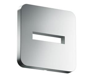 Hansgrohe hansgrohe Rosace 130x130 mm, douce, murale, bleu poli vc Quantité:1