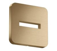 Hansgrohe hansgrohe Rosace 130x130 mm, douce, murale, bronze brossé Quantité:1