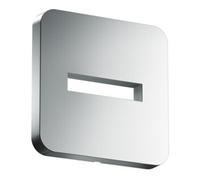 Hansgrohe hansgrohe Rosace 130x130mm, douce, murale, brossée Quantité:1
