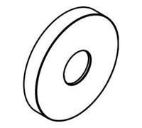 Hansgrohe hansgrohe Rosace Croma 100 Reno Raindance Connect Douchette 80 mm chrome Quantité:1