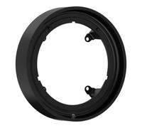 Hansgrohe hansgrohe Rosace de rallonge 22 mm, 170 mm, ronde, noir mat Quantité:1