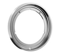Hansgrohe hansgrohe Rosace de rallonge 5 mm, 170 mm, ronde, chrome Quantité:1
