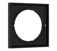 Hansgrohe hansgrohe Rosace de rallonge 5 mm, 170x170 mm, noir mat Quantité:1