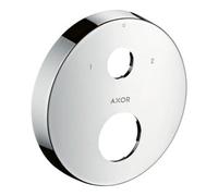 Hansgrohe hansgrohe Rosace de rallonge Axor 2 trous, 0-1-2, ronde, or rouge brossé Quantité:1