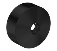 Hansgrohe hansgrohe Rosace de rallonge d= 80 mm, métal, noir mat Quantité:1