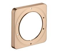 Hansgrohe hansgrohe Rosace de rallonge iBox 172x172 mm, or rouge poli Quantité:1