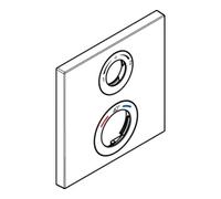 Hansgrohe hansgrohe Rosace Ecostat Square 2 utilisateurs BBC Quantité:1