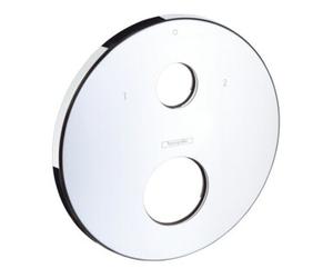 Hansgrohe hansgrohe Rosace Thermostat encastré Vanne de dérivation/changement chrome Quantité:1