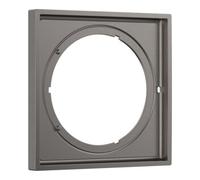 Hansgrohe hansgrohe Rosette d'extension 5 mm, 170x170 mm, chrome noir brossé Quantité:1