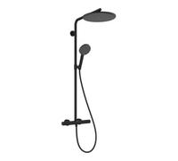 Hansgrohe hansgrohe S-Pipe Raindance Alive S Puro 1jet, 12 l/min, noir mat Quantité:1