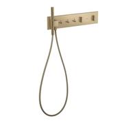 Hansgrohe hansgrohe Set complet ShowerComposition UP-THM, 3 utilisateurs, bronze brossé Quantité:1