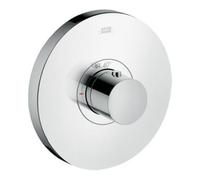 Hansgrohe hansgrohe Set complet ShowerSelect HF mitigeur thermostatique encastré, rond, nickel brossé Quantité:1