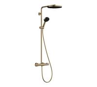 Hansgrohe hansgrohe Set de douche Pulsify S Puro avec mitigeur, 2 utilisateurs, 8 l/min, bronze brossé Quantité:1