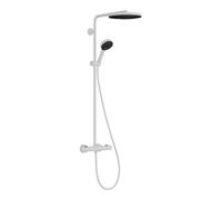 Hansgrohe hansgrohe Set de douche Pulsify S Puro avec thermostat, 2 jets, 8 l/min, blanc mat Quantité:1