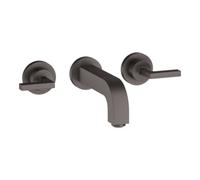 Hansgrohe hansgrohe Set de montage Axor Citterio mitigeur lavabo encastré 3 trous, levier, bleu brossé Quantité:1