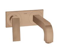 Hansgrohe hansgrohe Set de montage Axor Citterio Mitigeur lavabo encastré, A 220 mm, HG, Rs, brossé r gol Quantité:1