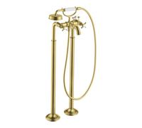 Hansgrohe hansgrohe Set de montage Axor Montreux Mitigeur évier 2 poignées, sol, m KrG, brossé br Quantité:1