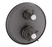 Hansgrohe hansgrohe Set de montage Axor Montreux UP-THM, avec vidage + trop-plein, chrome, brossé bleu vc Quantité:1