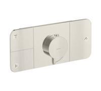 hansgrohe Axor One kit de montage final 45713800 module thermostatique encastrable, 3 Verbraucher , aspect acier inoxydable