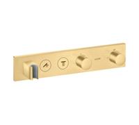 Hansgrohe hansgrohe Set de montage Axor Select thermostat encastré, 2 sorties, or brossé opt. Quantité:1