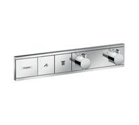 Hansgrohe hansgrohe Set de montage complet RainSelect UP-Thermostat, 2 sorties, chrome Quantité:1