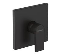 Hansgrohe hansgrohe Set de montage complet Vernis Shape Mitigeur monocommande douchette, 1 sortie, noir mat Quantité:1