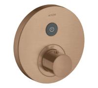 Hansgrohe hansgrohe Set de montage prêt ShowerSelect UP-THM, 1 voie, rond, rouge or brossé Quantité:1