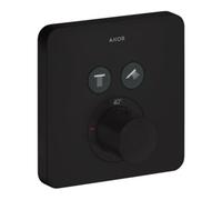 Hansgrohe hansgrohe Set de montage prêt ShowerSelect UP-THM, 2 sorties, softcube, noir mat Quantité:1