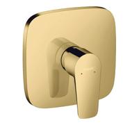 Hansgrohe Mitigeur de douche encastré Talis E 71765990 à levier unique Optique en or poli
