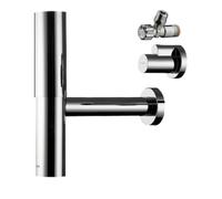 Hansgrohe hansgrohe Set de siphon design Flowstar G 1 1/4, finition acier inoxydable Quantité:1