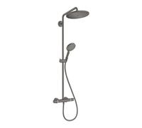 Hansgrohe hansgrohe Showerpipe Croma Select S avec thermostat, douchette 3 jets, bleu brossé Quantité:1