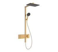 Hansgrohe hansgrohe Showerpipe Raindance Alive Q 2jet, 12 l/min, bronze brossé Quantité:1